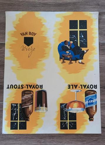 Reclame Van Roy-Wieze. beschikbaar voor biedingen