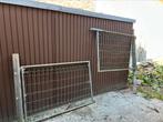 3 m x 1 m de haut, Clôture en treillis métallique simple, Enlèvement, Avec portail, Utilisé