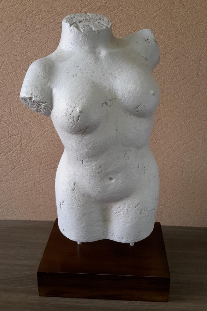 Lot / partij buste man / vrouw op staander ( NIEUW ), Verzamelen, Beelden en Beeldjes, Nieuw, Ophalen of Verzenden