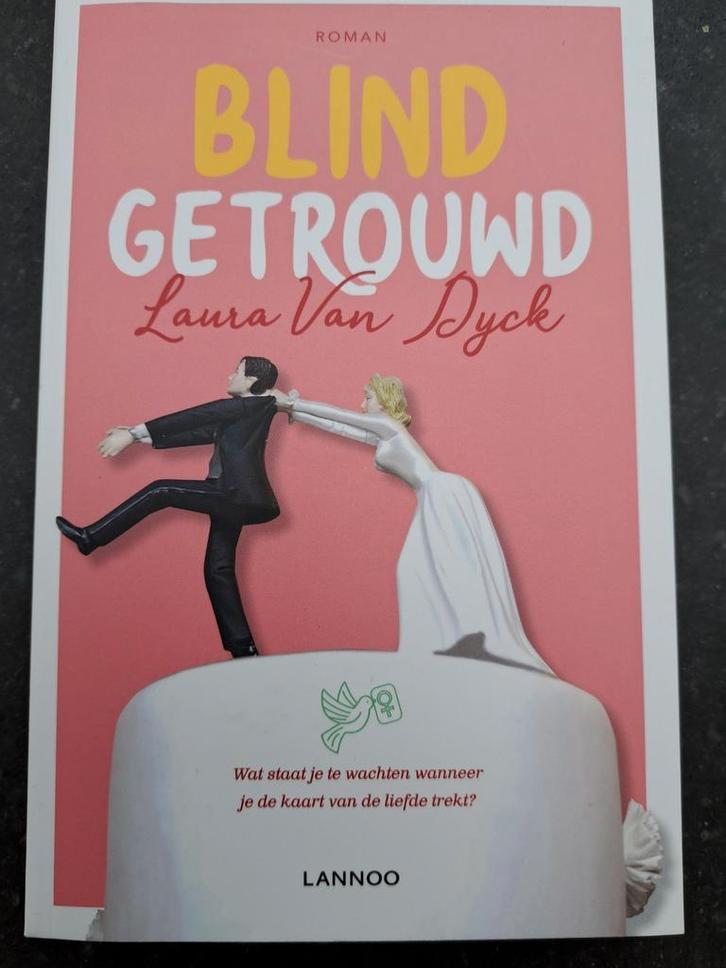 Laura Van Dyck - Blind getrouwd, Boeken, Romans, Zo goed als nieuw, Ophalen of Verzenden