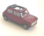 Mini Cooper donkerrood met softtop Herpa., Hobby en Vrije tijd, Modelauto's | 1:87, Ophalen of Verzenden, Gebruikt, Auto, Herpa