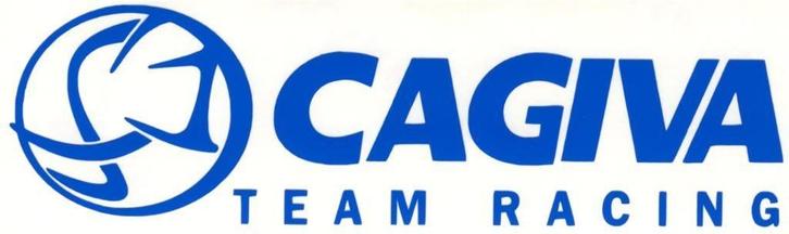 Cagiva Team Racing sticker #20, Motoren, Accessoires | Stickers, Verzenden