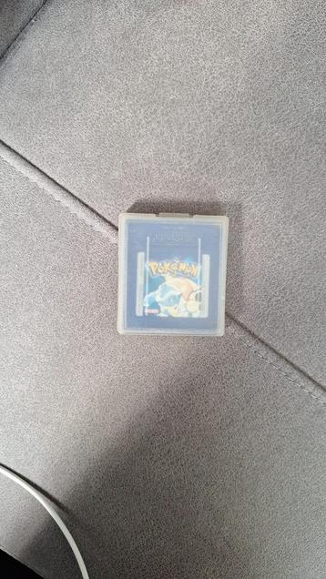 Pokemon blue gameboy cartridge EU original beschikbaar voor biedingen