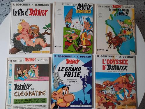 Lot de 6 albums cartonnés Astérix en langue française, Livres, BD, Utilisé, Plusieurs BD, Enlèvement ou Envoi