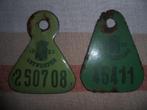 plaques de vélo emaille 1926 1953 plaques de branchement pl, Enlèvement ou Envoi