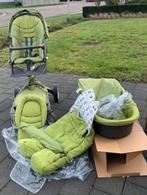 Stokke Xplory kinderwagen met reiswieg ‘lime’, Kinderen en Baby's, Kinderwagens en Combinaties, Gebruikt, Met reiswieg, Ophalen