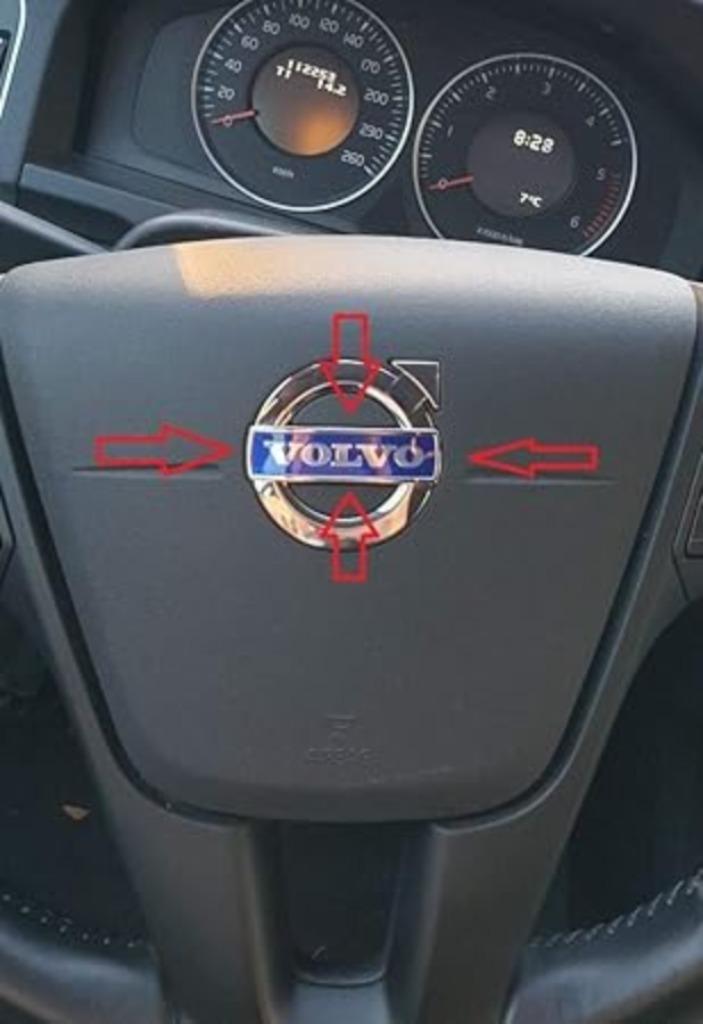 Stuurwiel Volvo origineel embleem logo | Nieuw, Verzenden, Vovlo, -, -