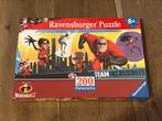 Puzzel 200 stukken - Incredibles 2, Nieuw, 6 jaar of ouder, Meer dan 50 stukjes, Ophalen of Verzenden