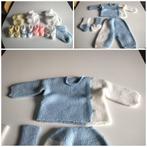 Lagenset/set voor babybedjes + 11 paar gebreide pantoffels., Ophalen of Verzenden, Zo goed als nieuw, Jongetje of Meisje, Setje