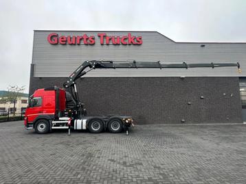 Volvo FM 500 6X4 R TREKKER / BAKWAGEN MET HIAB X-HIPRO 418EP beschikbaar voor biedingen
