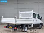 Iveco Daily 35C14 Nwe type Kipper Dubbel Cabine 3500kg trekh, Autos, Camionnettes & Utilitaires, 3500 kg, Tissu, Cruise Control