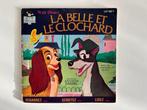 Livret Disney + Vinyle 45 tours - La Belle et le Clochard, Gebruikt, Ophalen of Verzenden, Verhaal of Sprookje