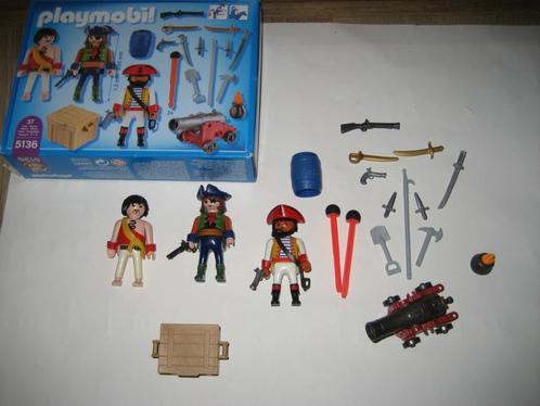 Playmobil piraten 5136, Kinderen en Baby's, Speelgoed | Playmobil, Zo goed als nieuw, Complete set, Ophalen of Verzenden