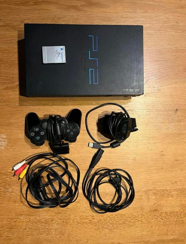 PS2 + 20 complete games – DBZ Tenkaichi 2 & Infinite World, Games en Spelcomputers, Spelcomputers | Sony PlayStation 2, Gebruikt