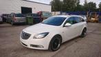 Opel Insignia break 2000cc diesel 2011 bt auto193000kmGARAN, Auto's, Opel, Euro 5, Stof, 1956 cc, Wit