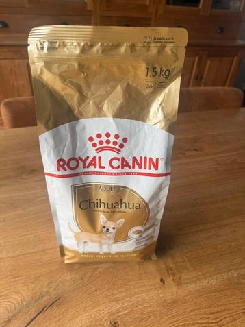 Royal canin chihuahua adult 1,5 kg ongeopend beschikbaar voor biedingen