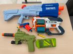 Set pistolen, Kinderen en Baby's, Speelgoed | Buiten | Actiespeelgoed, Ophalen of Verzenden, Zo goed als nieuw