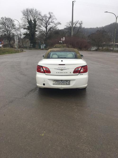 Chrysler sebring 2009 140ch, Auto's, Chrysler, Bedrijf, Sebring, ABS, Diesel, Cabriolet, 3 deurs, Automaat, Wit, Beige, Leder