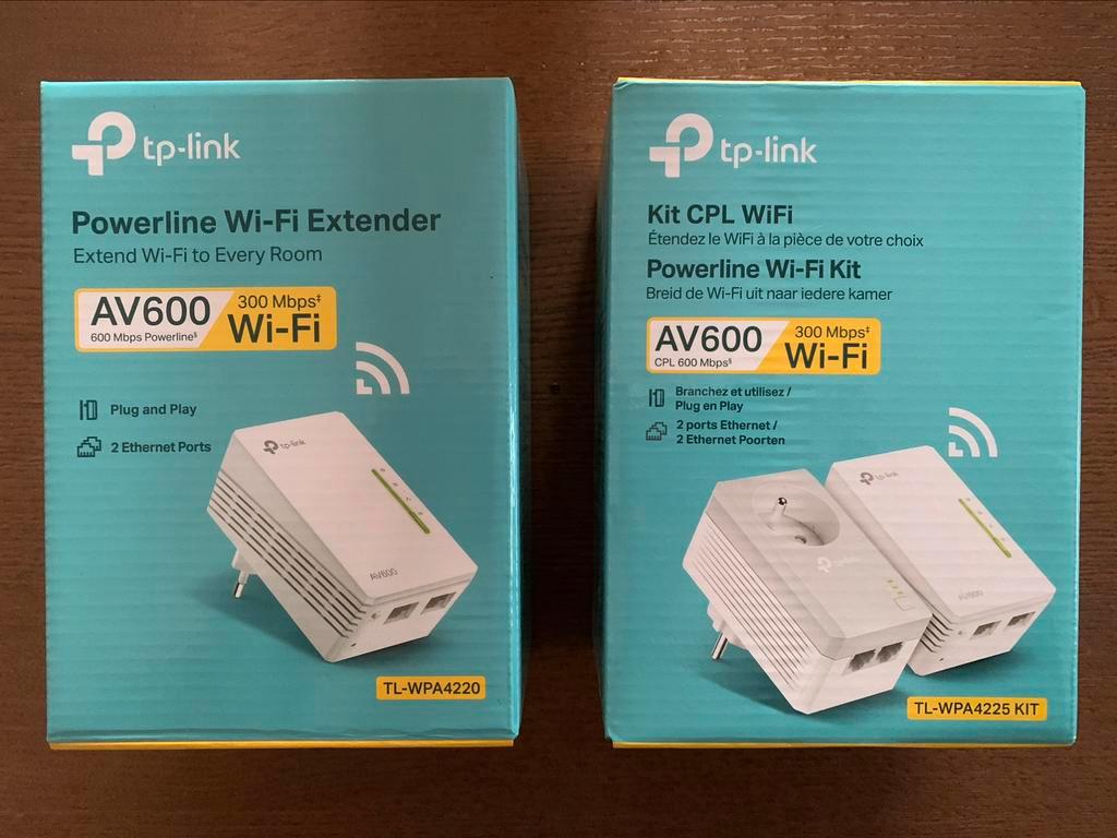 CPL Tp Link 2 adaptateurs CPL 500 Mbps + Prise gigogne + 2 ports