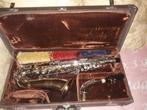 Buescher Aristocrat saxofoon, Muziek en Instrumenten, Blaasinstrumenten | Saxofoons, Verzenden, Gebruikt, Alt, Met koffer