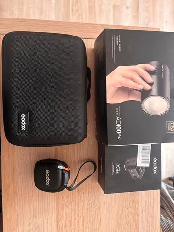 Godox ad100pro + godox x3sony  beschikbaar voor biedingen