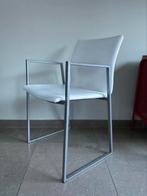 Witte stoelen (4stuks), Huis en Inrichting, Stoelen, Ophalen, Gebruikt