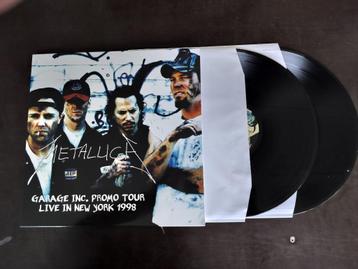 METALLICA - GARAGE INC. promo tour - 2 lp ZWART vinyl beschikbaar voor biedingen