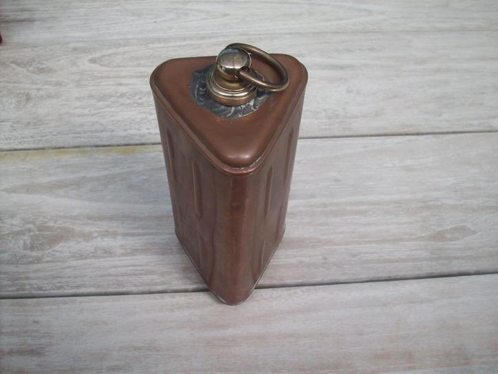 zeer oude rood koper antique mooie drinken / smokkel bus, Antiek en Kunst, Antiek | Brons en Koper, Koper, Ophalen of Verzenden