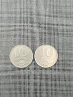 Hongarije. 10 Forint van 1971 + 1972., Ophalen of Verzenden, Hongarije, Setje