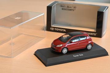 Maquette Minichamps 1/43 de la Toyota Yaris