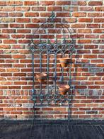 Bloempotten met metalen frame, Tuin en Terras, Ophalen, Gebruikt, Balkon, Metaal