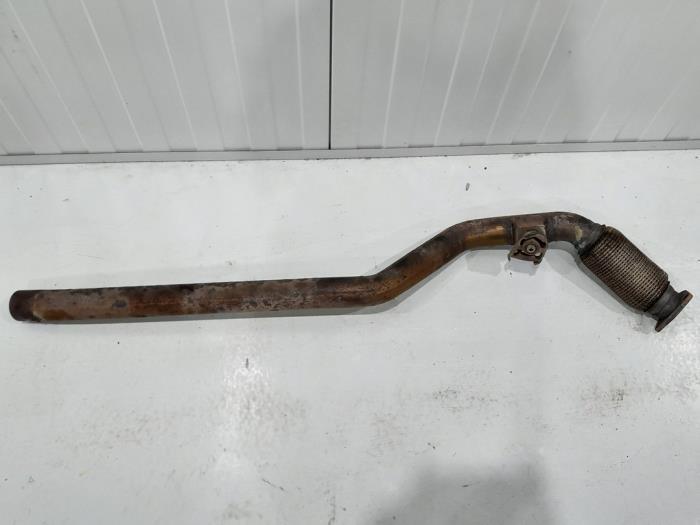 Uitlaat voorpijp van een Audi A6, Auto-onderdelen, Uitlaatsystemen, Audi, Gebruikt, 3 maanden garantie, Ophalen of Verzenden