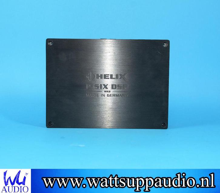 Helix PSIX MK2 6 kanaals versterker incl 8 ch DSP, Auto diversen, Autospeakers, Gebruikt, Ophalen of Verzenden