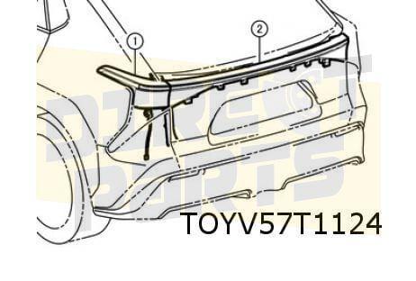 Toyota BZ4X (11/22-) achterlicht Rechts origineel! 815514229, Auto-onderdelen, Verlichting, Toyota, Nieuw, Verzenden
