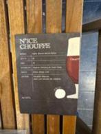 N'ice chouffe tafel reclame licht karton, Ophalen of Verzenden, Nieuw, Reclamebord, Plaat of Schild, Overige merken