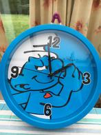 Zeer mooie leuke Disney Smurfen wandklok :NIEUW, Ophalen, Nieuw, Klok