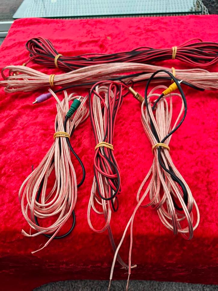 Bose Luidsprekerkabels 5x lifestyle -Acoustimass, Huis en Inrichting, Slaapkamer | Beddengoed, Ophalen of Verzenden