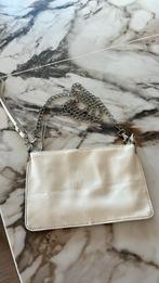 Damestasje, wit laqué, 20/13, Handtassen en Accessoires, Tassen | Damestassen, Ophalen of Verzenden, Zo goed als nieuw, Wit