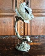 Applique murale Art Nouveau avec rosaces verre dépoli, Enlèvement