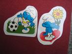 sticker strips Peyo  Smurf x 2, Envoi, Utilisé, Bande dessinée ou Dessin animé