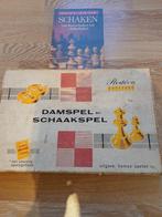Schaak- en dambord, Hobby en Vrije tijd, Gezelschapsspellen | Bordspellen, Een of twee spelers, Ophalen, Gebruikt