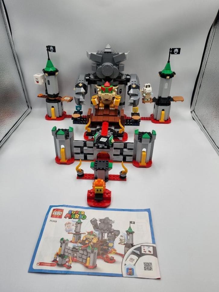 Lego Mario 71369 Bowser's Castle Boss Battle -, Kinderen en Baby's, Speelgoed | Duplo en Lego, Zo goed als nieuw, Lego, Complete set