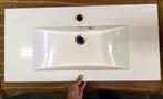 wasbak of lavabo in wit composiet voor opbouw, Ophalen, 50 tot 100 cm, Zo goed als nieuw, Minder dan 100 cm