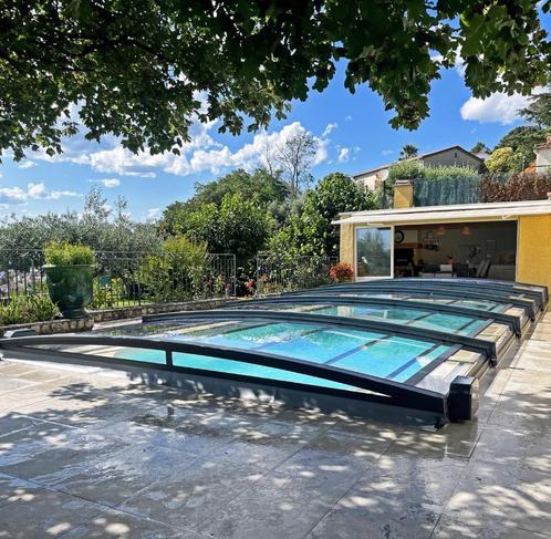Une piscine plus chaude avec un abri, Jardin & Terrasse, Accessoires de piscine, Neuf, Couverture de piscine, Enlèvement ou Envoi