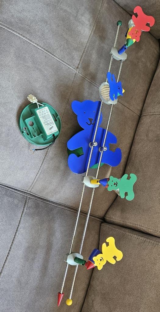 Plafonnier pour enfants avec ours colorés, Maison & Meubles, Lampes | Plafonniers, Enlèvement ou Envoi