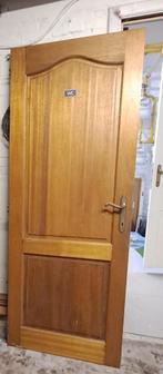 Porte en bois, Bricolage & Construction, Châssis & Portes coulissantes, 75 à 150 cm, Enlèvement, Utilisé, Autres types