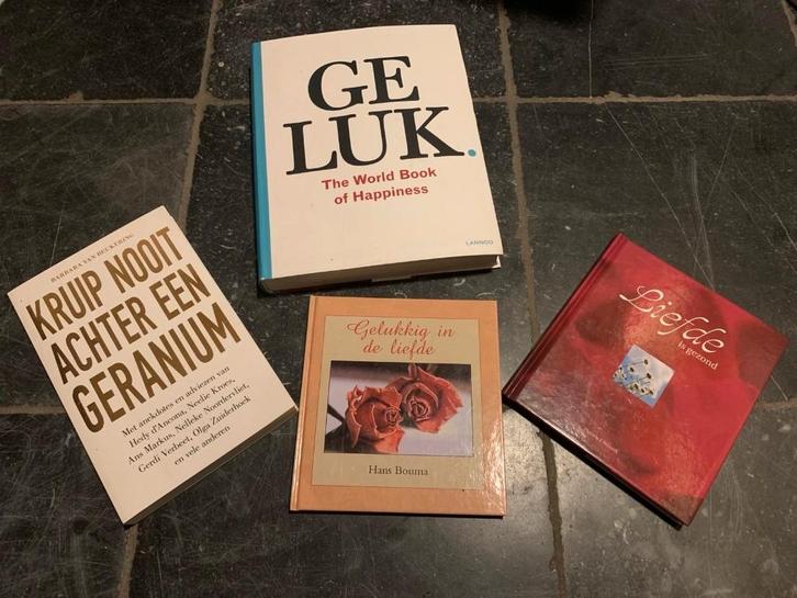 Boeken geluk/liefde, Livres, Conseil, Aide & Formation, Comme neuf, Enlèvement ou Envoi