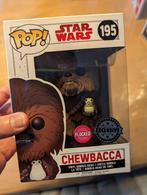 POP 195 Chewbacca Exclusive Star Wars - Disney, Actiefiguurtje, Ophalen of Verzenden, Zo goed als nieuw