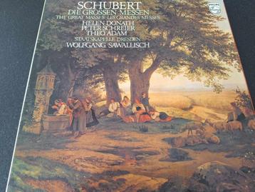 SCHUBERT / SAWALLISCH - The Great Masses Box 2 x Lp's