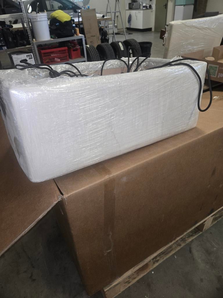 Zeer mooie Pilates Reformer..Walnoot kleur, Sports & Fitness, Yoga & Pilates, Enlèvement ou Envoi, Neuf